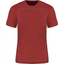 T-shirt, masculin, XXL, S-XXL, Gildan, 20FEB11439, Ringspun Bumbac, Rosu