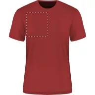  T-shirt, masculin, XXL, S-XXL, Gildan, 20FEB11439, Ringspun Bumbac, Rosu