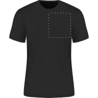   T-shirt, masculin, L, S-XXL, Gildan, 20FEB11425, Ringspun Bumbac, Negru