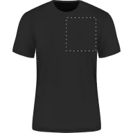   T-shirt, masculin, XL, S-XXL, Gildan, 20FEB11428, Ringspun Bumbac, Negru