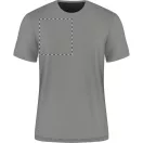 T-shirt, masculin, XXL, S-XXL, Gildan, 20FEB11459, Ringspun Bumbac, Poliester, Gri