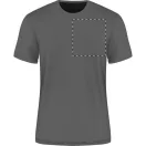 T-shirt, masculin, L, S-XXL, Gildan, 20FEB11450, Ringspun Bumbac, Gri
