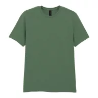   Tricou la baza gatului cu maneca scurta, Unisex, Gildan, 2601E12498, Bumbac, Kaki, M