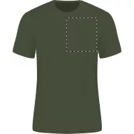   Tricou la baza gatului cu maneca scurta, Unisex, Gildan, 2601E12501, Bumbac, Kaki, XXL