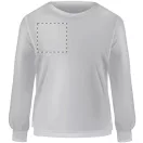 Sweatshirt, unisex, S, S-XXL, Gildan, 20FEB9021, Bumbac, Poliester, Alb