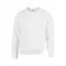 Sweatshirt, unisex, XL, S-XXL, Gildan, 20FEB9022, Bumbac, Poliester, Alb
