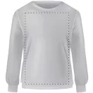 Sweatshirt, unisex, XL, S-XXL, Gildan, 20FEB9022, Bumbac, Poliester, Alb