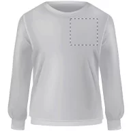   Sweatshirt, unisex, XXL, S-XXL, Gildan, 20FEB9023, Bumbac, Poliester, Alb