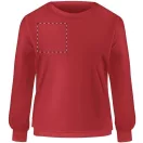Sweatshirt, unisex, XL, S-XXL, Gildan, 20FEB9017, Bumbac, Poliester, Rosu