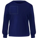 Sweatshirt, unisex, L, S-XXL, Gildan, 20FEB9004, Bumbac, Poliester, Albastru