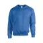 Sweatshirt, unisex, XXL, S-XXL, Gildan, 20FEB9003, Bumbac, Poliester, Albastru