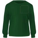 Sweatshirt, unisex, L, S-XXL, Gildan, 20FEB8994, Bumbac, Poliester, Verde