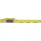 Highlighter, ø13×143 mm, Everestus, 20FEB9707, Plastic, Cauciuc, Galben