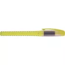Highlighter, ø13×143 mm, Everestus, 20FEB9707, Plastic, Cauciuc, Galben