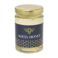   Borcan cu miere acacia M, 135g, 2509E17417, Everestus, Ø50x80 mm, Sticla, Metal, Galben