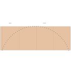CreaSleeve Kraft 397 Kraft paper sleeve, Paper, natural, 102x140x101,5