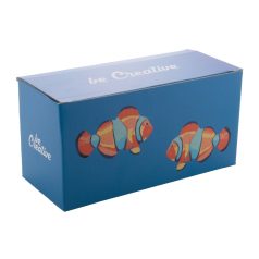   CreaBox Mug Double custom double mug box, Cardboard, white, 198×100×86 mm
