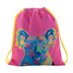   CreaDraw Kids custom drawstring bag for kids, 190T polyester, yellow, 260×310×5 mm