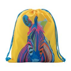   CreaDraw Kids custom drawstring bag for kids, 190T polyester, blue, 260×310×5 mm
