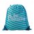 CreaDraw Plus RPET custom drawstring bag, Recycled PET polyester, blue, 320×390×5 mm