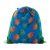 CreaDraw Plus RPET custom drawstring bag, Recycled PET polyester, green, 320×390×5 mm