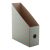 CreaFile custom desk file organiser, Cardboard, white, 90×300×240 mm