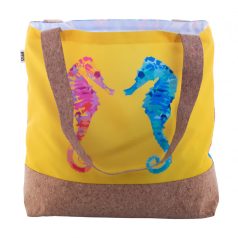   SuboShop Playa custom beach bag, 600D recycled PET polyester, white, 360×320×100 mm