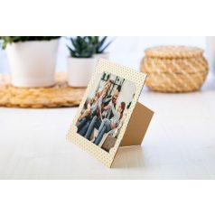   CreaFrame Eco custom photo frame, Paper, natural, 175×130 mm
