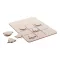 Joc X si 0 cu design de Craciun, clopotel, 2401E18033, Everestus, 145x195x3 mm, Lemn, Natur