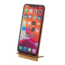 Suport de birou pentru telefon, 2401E17335, Everestus, 70x145x57 mm, Bambus, Natur