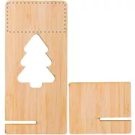   Suport de birou pentru telefon, 2401E17335, Everestus, 70x145x57 mm, Bambus, Natur