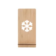   Suport de birou pentru telefon, 2401E17337, Everestus, 70x145x57 mm, Bambus, Natur