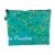 CreaBeauty L RPET custom cosmetic bag, 600D recycled PET polyester, black, 250×200 mm