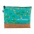 CreaBeauty Cork L RPET custom cosmetic bag, 600D recycled PET polyester, black, 250×200 mm