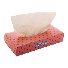   CreaSneeze custom paper tissues, Recycled paper, white, 215×110×42 mm