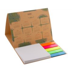   CreaStick Combo Date Eco custom calendar, Recycled paper, natural, 128×90×175 mm