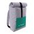 CreaFelt Back custom backpack, Recycled PET felt, grey, 320×120×500 mm