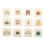Peppermor custom memory game, Cardboard, natural, 35×42×42 mm