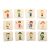 Peppermor custom memory game, Cardboard, natural, 35×42×42 mm