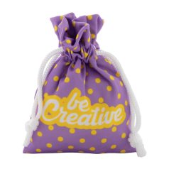   SuboGift S custom gift bag, small, Polyester, white, 100×135 mm