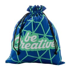   SuboGift L custom gift bag, large, Polyester, black, 250×300 mm