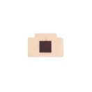 Magnet de frigider, 2401E17618, Everestus, 60x40x3 mm, Lemn, Rosu