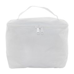   CreaBeauty XL custom geanta cosmetice, 600D pet reciclat poliester, alb, 240x160x135 mm
