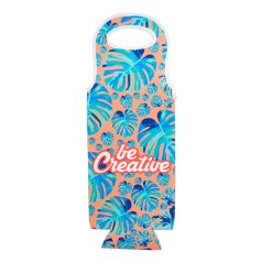   VinoBag custom RPET wine bag, pet reciclat, alb, ø100x365 mm