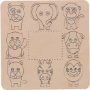 Set de colorat, 2410E22027, Everestus, 135 x 135 x 3 mm, Lemn, Natur