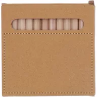   Set de colorat cu design de Craciun, 2410E22028, Everestus, 135 x 135 x 3 mm, Lemn, Natur
