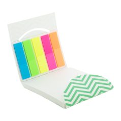   CreaStick Seed Combo C custom sticky notepad, hartie din seminte, alb, 75x75x9 mm
