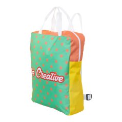   Rucsac laptop, Custom, 2502E10074, 300 x 390 x 100 mm, Poliester, Alb
