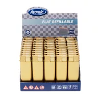   Bricheta 2502E15223, Everestus, 25 x 80 x 10 mm, Plastic, Auriu