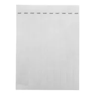   Bratara pentru evenimente, 2502E14400, Everestus, 190 x 255 mm, Hartie, Alb